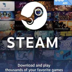 گیفت کارت 500 پزو استیم آرژانتین